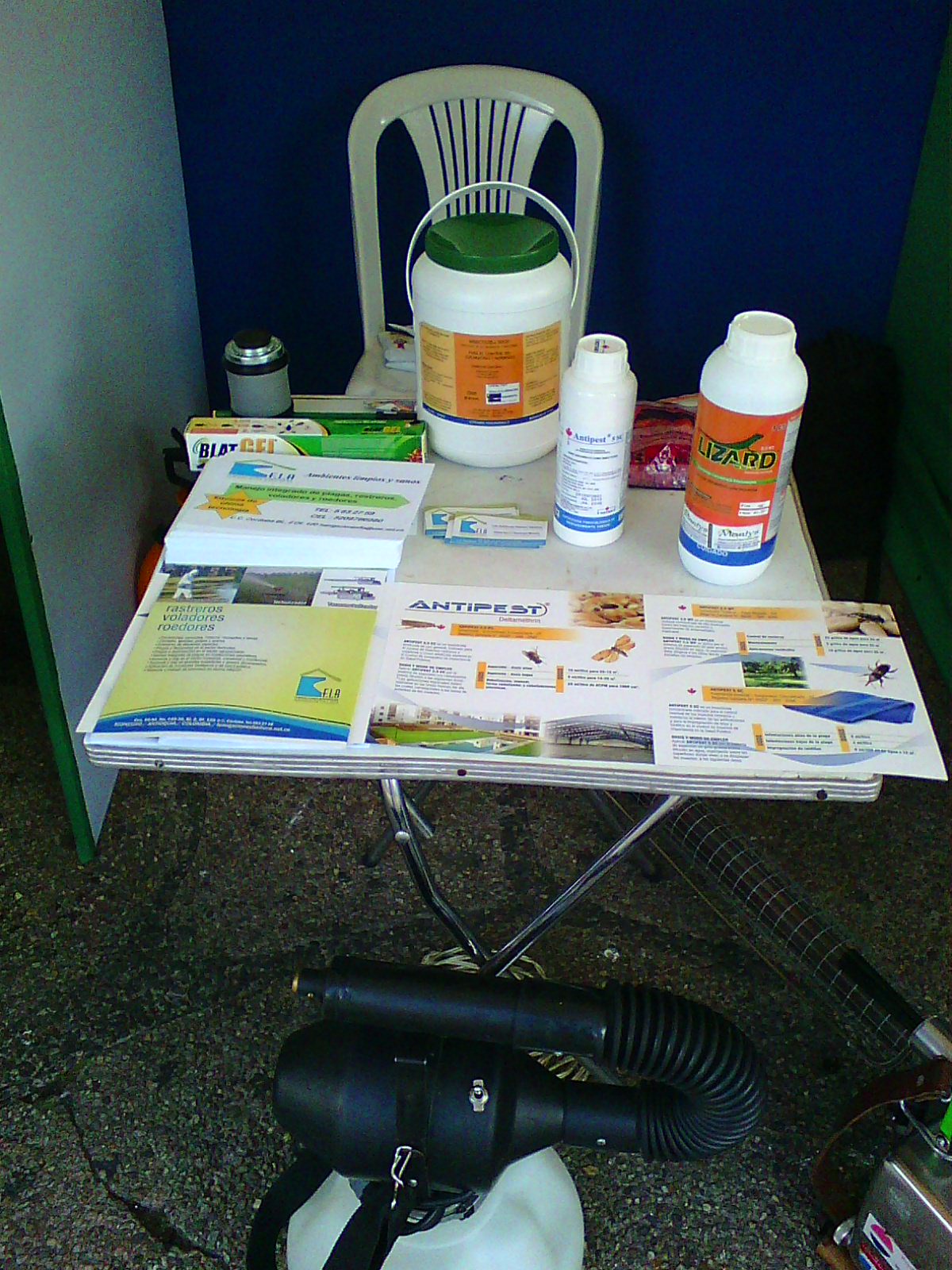 Productos químicos y materiales técnicos FIA